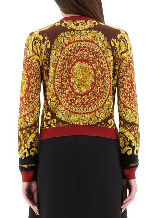 25FW 베르사체 스웨터 1020382 1A147555R650 RED - VERSACE
