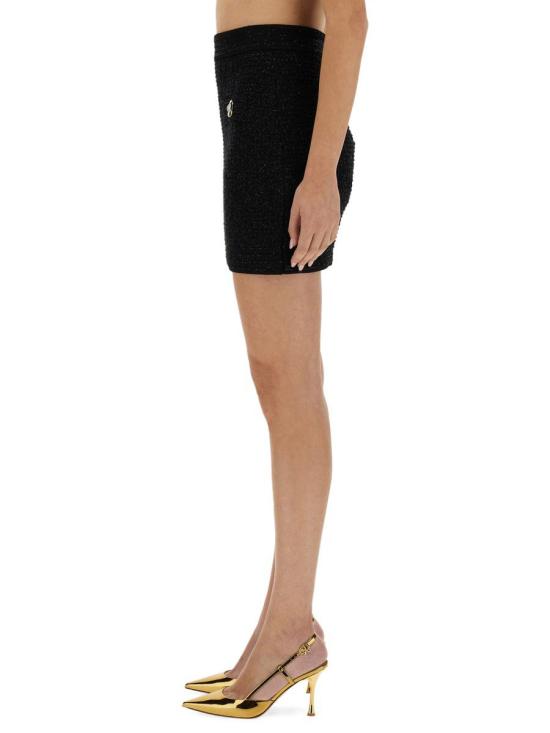 25FW 발망 스커트 FF1LB015KI74 0PA Black - BALMAIN