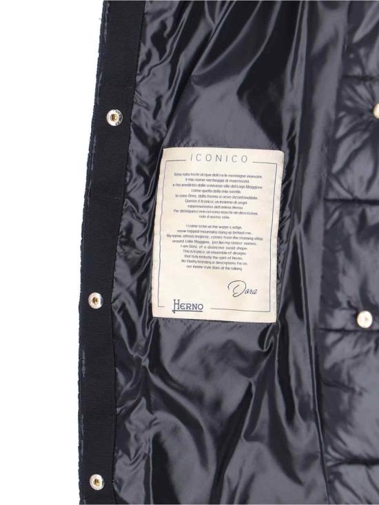 25FW 에르노 패딩 PI0177DIC 12017Z9300 Black - HERNO