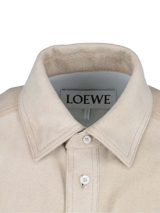25SS 로에베 긴팔 셔츠 H526Y31L302100 Beige - LOEWE
