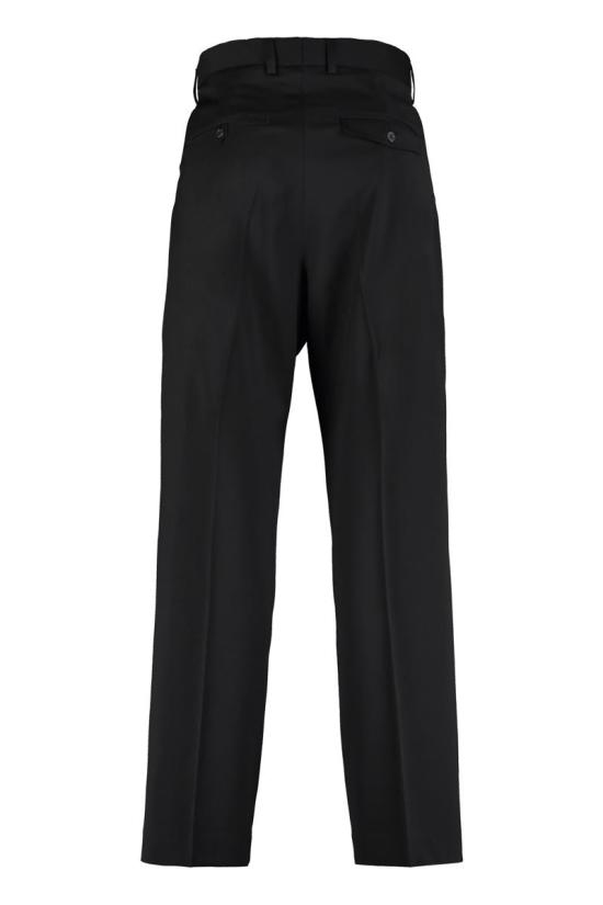  아워레가시 스트레이트 팬츠 MR194CBWW BLACKWORSTEDWOOL Black - OUR LEGACY