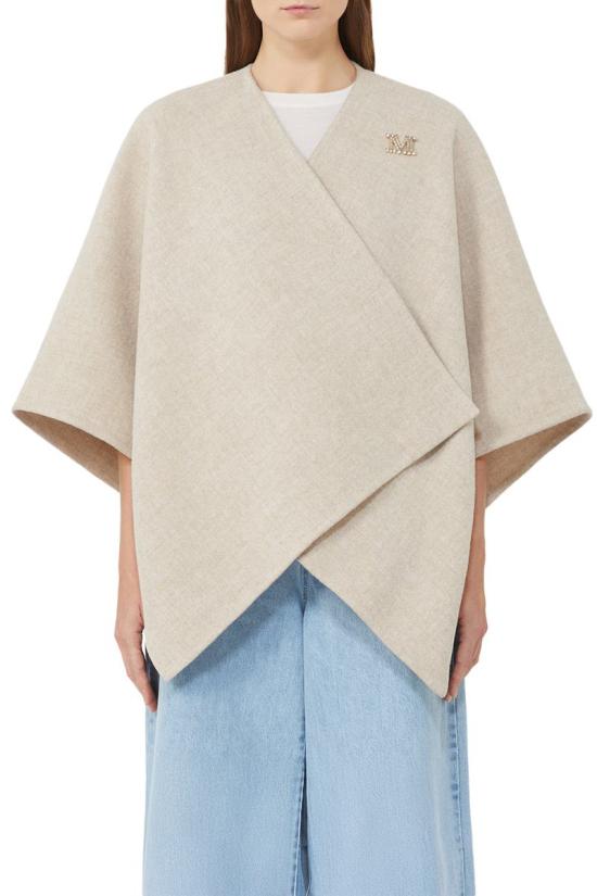 25FW 막스마라 케이프 2524546081600002 Beige - MAX MARA