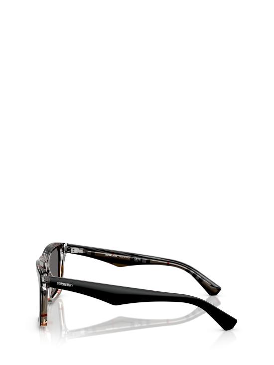 26FW 버버리 선글라스 BE4434 412187 TOP BLACK ON VINTAGE CHECK - BURBERRY