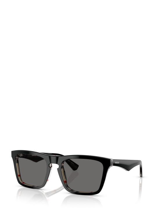 26FW 버버리 선글라스 BE4434 412187 TOP BLACK ON VINTAGE CHECK - BURBERRY