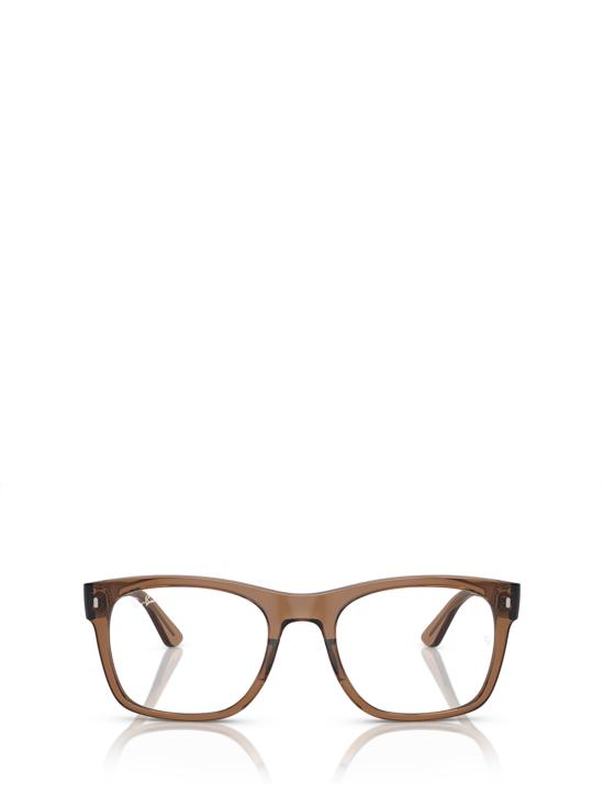 26FW 레이밴 안경 RX7228 8198 TRANSPARENT LIGHT BROWN