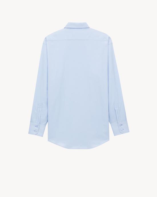 25FW 생로랑 숄더백 835517Y7K204486 Light blue - SAINT LAURENT