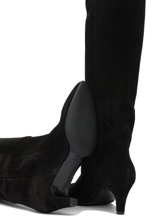 25FW 스트레티지아 부츠 A5990VELOUR NERO Black - STRATEGIA
