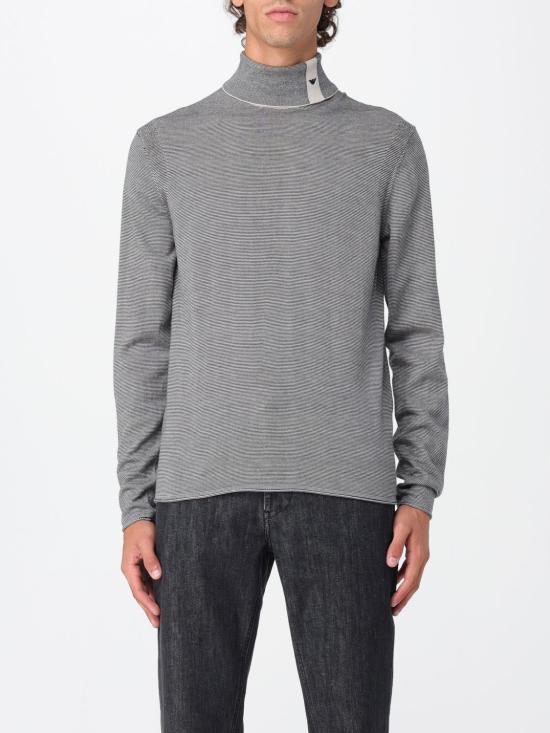 25FW 엠포리오 아르마니 터틀넥 EM002025AF14195 FB067 Blue