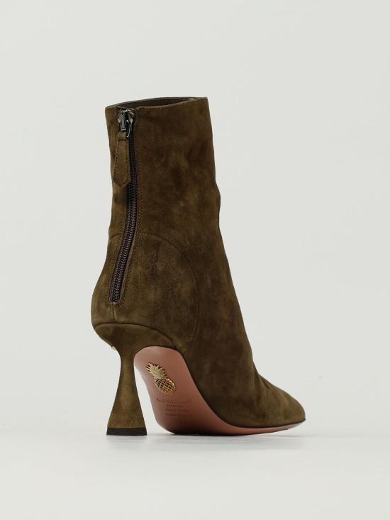 25FW 아쿠아주라 뮬/슬리퍼 AREMIDB0SUE 880 Green - AQUAZZURA