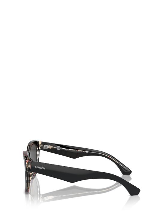 26FW 버버리 선글라스 BE4432U 412187 TOP BLACK ON VINTAGE CHECK - BURBERRY