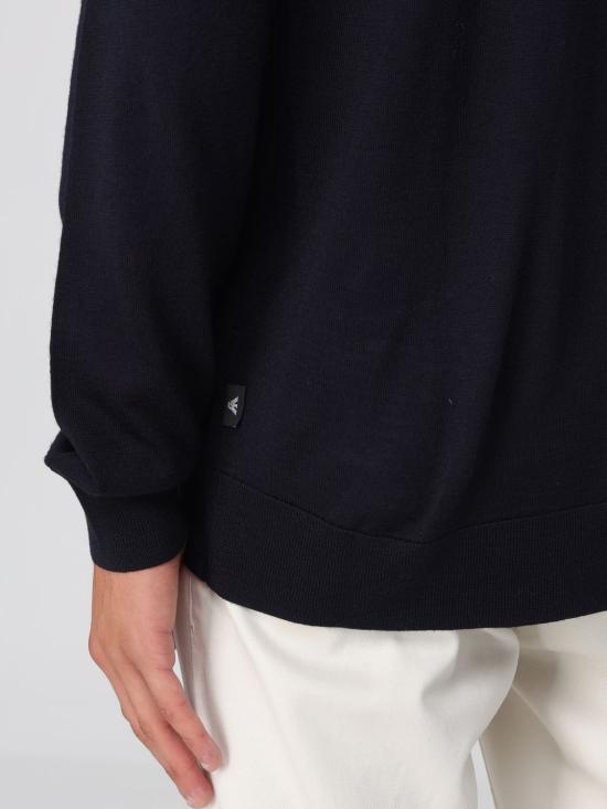 25FW 엠포리오 아르마니 스웨터 8N1MUV1MJWZ 0920 Blue - EMPORIO ARMANI