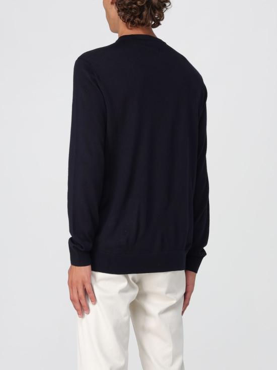 25FW 엠포리오 아르마니 스웨터 8N1MUV1MJWZ 0920 Blue - EMPORIO ARMANI