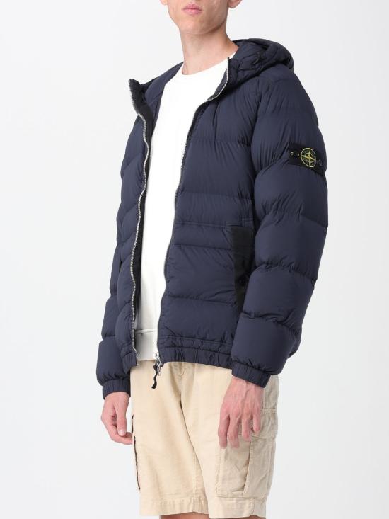25FW 스톤 아일랜드 숏패딩 4100040S0028 V0020 Blue - STONE ISLAND