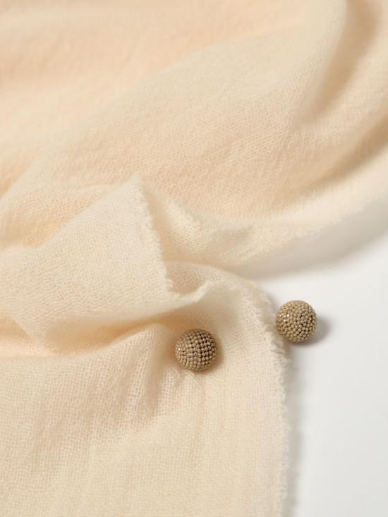 25FW 파비아나 필리피 머플러/스카프 SAD215A936 2199 Yellow Cream - FABIANA FILIPPI