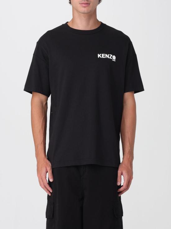 25FW 겐조 반팔 티셔츠 FF55TS4894SG 99J Black