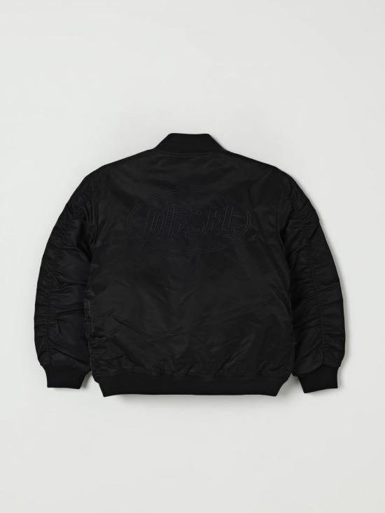 25FW [키즈] 디젤 캐주얼 자켓 J023980KAUX K900 Black - DIESEL