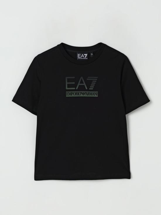 25FW [키즈] 엠포리오 아르마니 티셔츠 7B000168 AF10375 UC001 Black