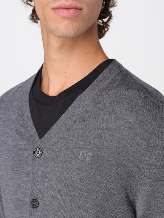 25FW 디스퀘어드2 스웨터 S74HA1443S18310 859 Grey - DSQUARED2