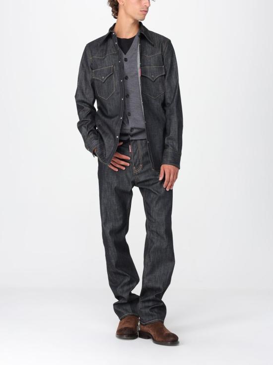 25FW 디스퀘어드2 스웨터 S74HA1443S18310 859 Grey - DSQUARED2