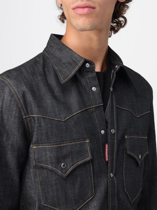 25FW 디스퀘어드2 자켓 S71DM0810S30357 900 Black - DSQUARED2