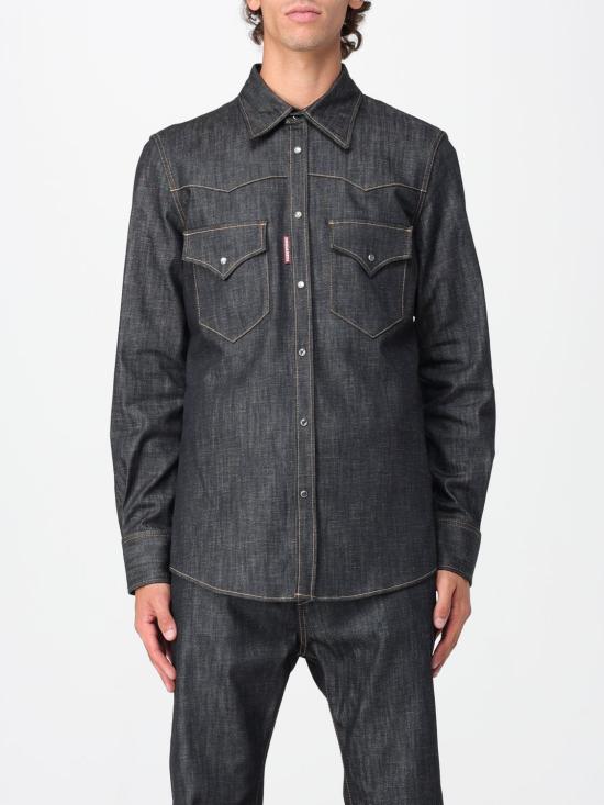 25FW 디스퀘어드2 자켓 S71DM0810S30357 900 Black