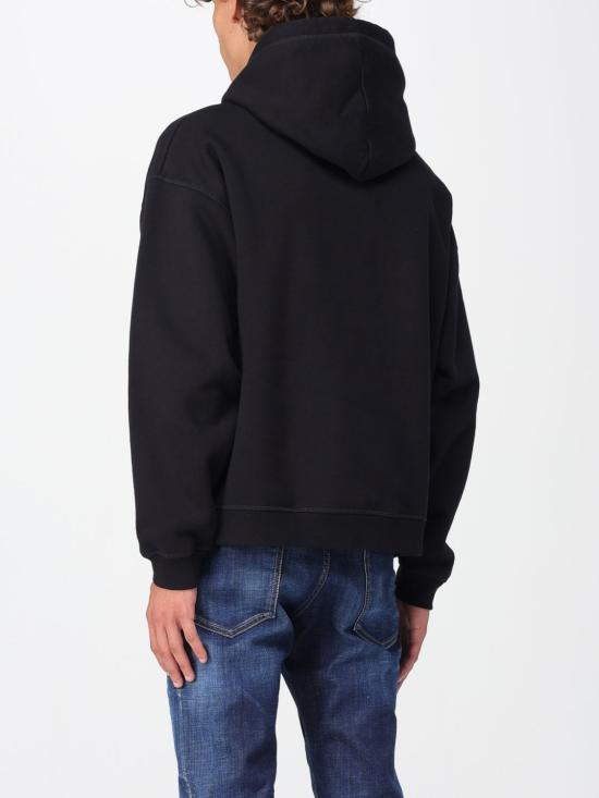 25FW 디스퀘어드2 긴팔 티셔츠 S71GU0735S25516 900 Black - DSQUARED2