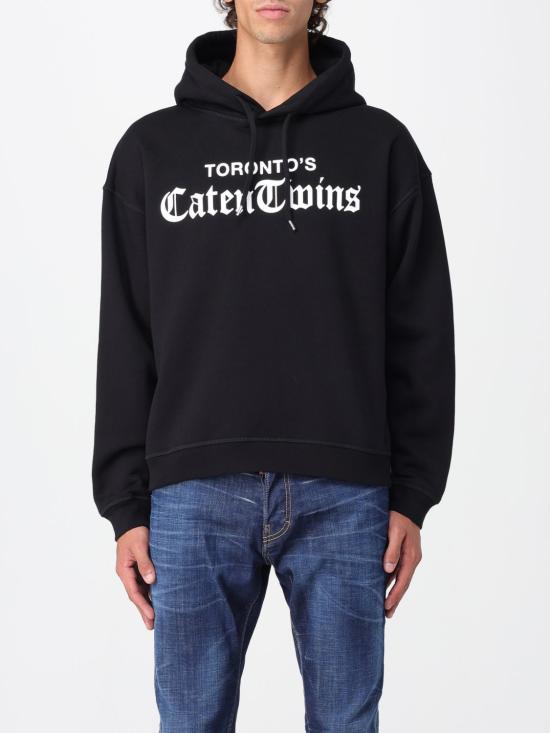 25FW 디스퀘어드2 긴팔 티셔츠 S71GU0735S25516 900 Black