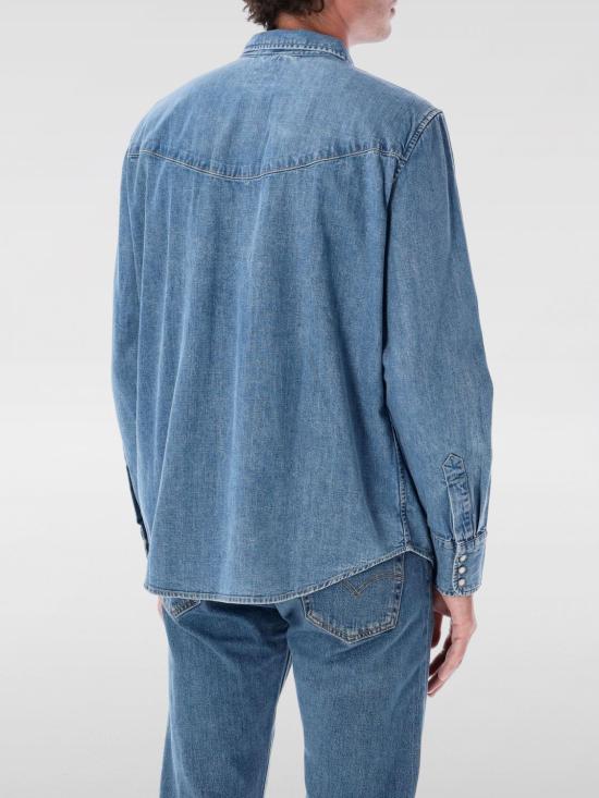 25FW 리바이스 긴팔 셔츠 003NS 0002 Blue - LEVI'S