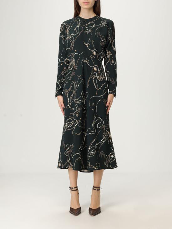 25FW 빅토리아 베컴 롱 원피스 1325WDR005231B 9453 Multicolor