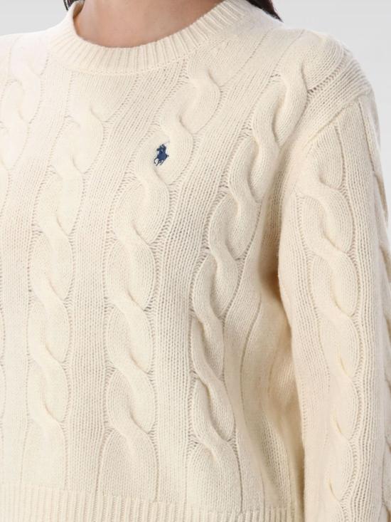 25FW 폴로 랄프로렌 스웨터 211A91216 002 Cream - POLO RALPH LAUREN