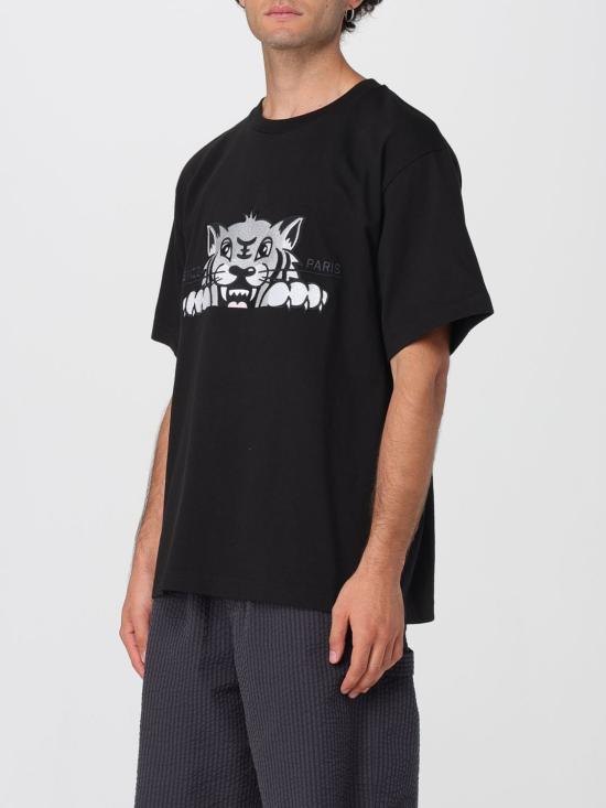 25FW 겐조 반팔 티셔츠 FF55TS5264SI 99J Black - KENZO