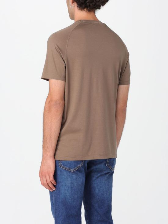 25FW 폴앤샤크 반팔 티셔츠 15311600 493 Mud - PAUL & SHARK