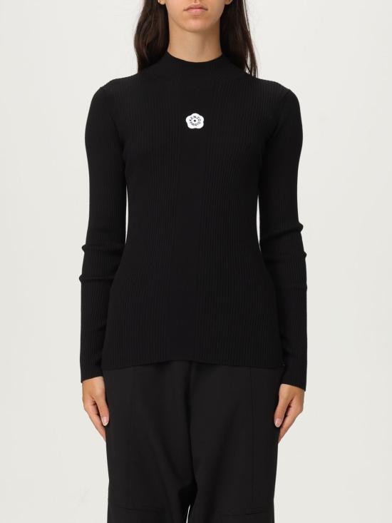 25FW 겐조 긴팔 티셔츠 FF62TO6123LG 99J Black