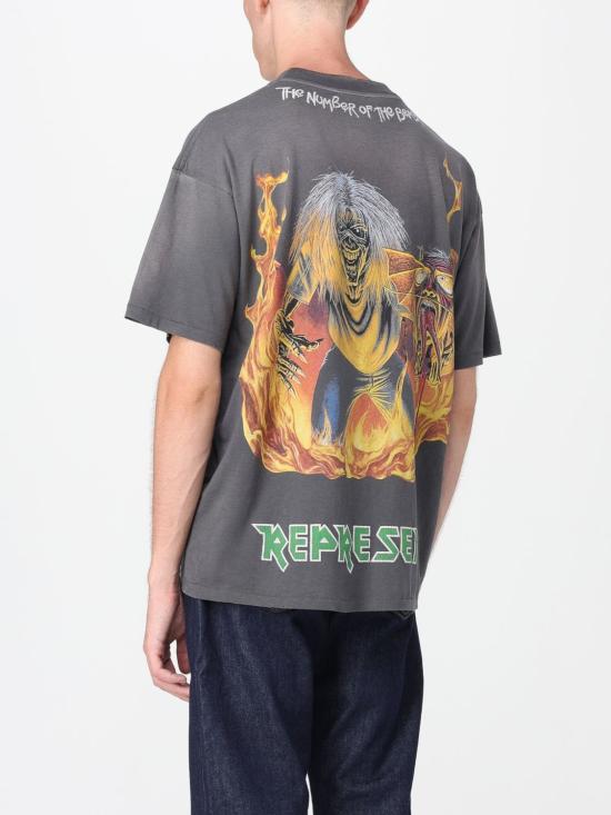 25FW 리프레젠트 반팔 티셔츠 MLM100583 46 Grey - REPRESENT