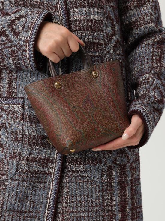 26SS 에트로 토트백 WP1D0043AA001 M0019 Brown - ETRO