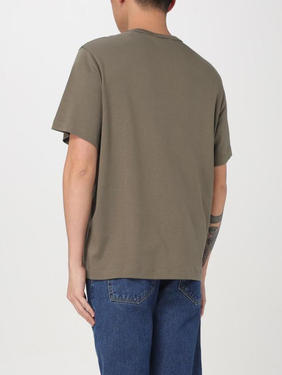 25FW 헬무트랭 반팔 티셔츠 O04HM599 F0X Beige - HELMUT LANG