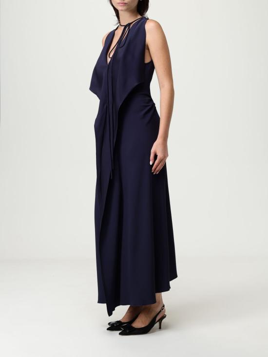 25FW 빅토리아 베컴 롱 원피스 1325WDR006664A 3256 Blue - VICTORIA BECKHAM