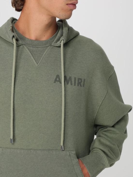 25FW 아미리 긴팔 티셔츠 AMJYHD1121 OLIVE Green - AMIRI