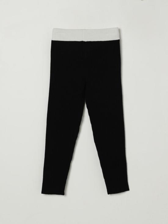 25FW [키즈] 엘리자베타프랜치 트레이닝/조거 팬츠 EFPA301CFL040 D748 Black - ELISABETTA FRANCHI