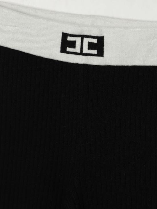 25FW [키즈] 엘리자베타프랜치 트레이닝/조거 팬츠 EFPA301CFL040 D748 Black - ELISABETTA FRANCHI