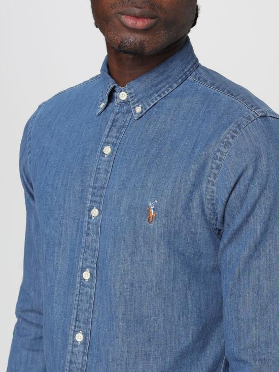 25FW 폴로 랄프로렌 클래식 플리스 후드 집업  710548539 001 Denim - POLO RALPH LAUREN