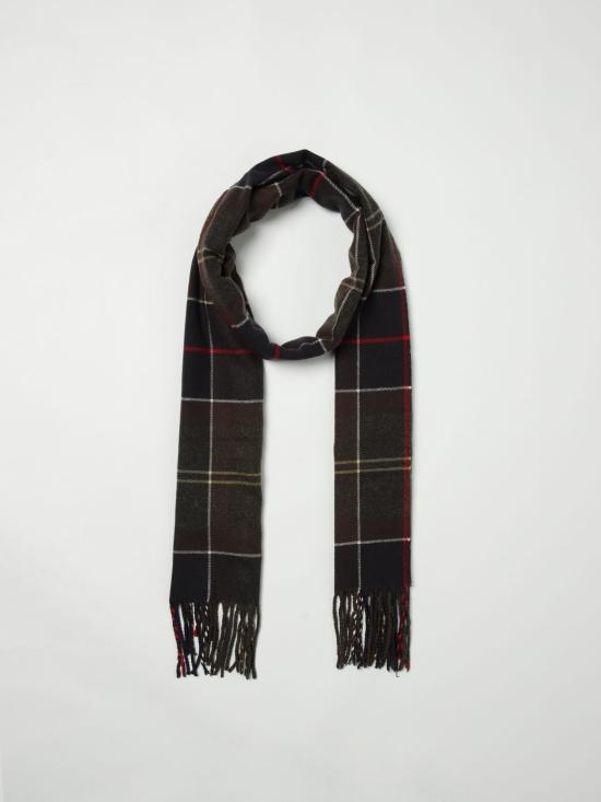 25FW 바버 Galingale 갈링게일 타탄 체크 머플러 USC0300 TN11 Green - BARBOUR