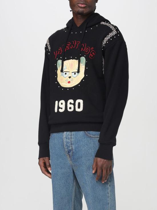 25FW 발렌티노 가라바니 긴팔 티셔츠 7V3MF28NB31 0NO Black - VALENTINO GARAVANI