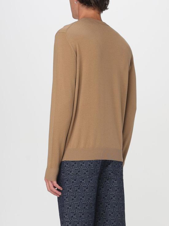 25FW 펜디 스웨터 FZX091ASH3 F0QU5 Brown - FENDI