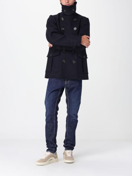 25FW 디스퀘어드2 코트 S74AA0323S53003 524 Blue - DSQUARED2