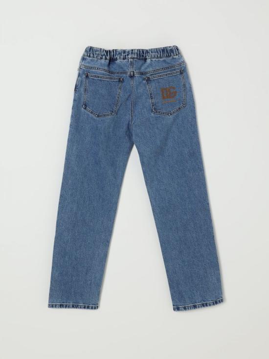 25FW [키즈] 돌체앤가바나 진 L42F85LDD40 S9000 Blue - DOLCE & GABBANA