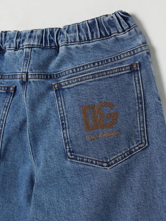 25FW [키즈] 돌체앤가바나 진 L42F85LDD40 S9000 Blue - DOLCE & GABBANA