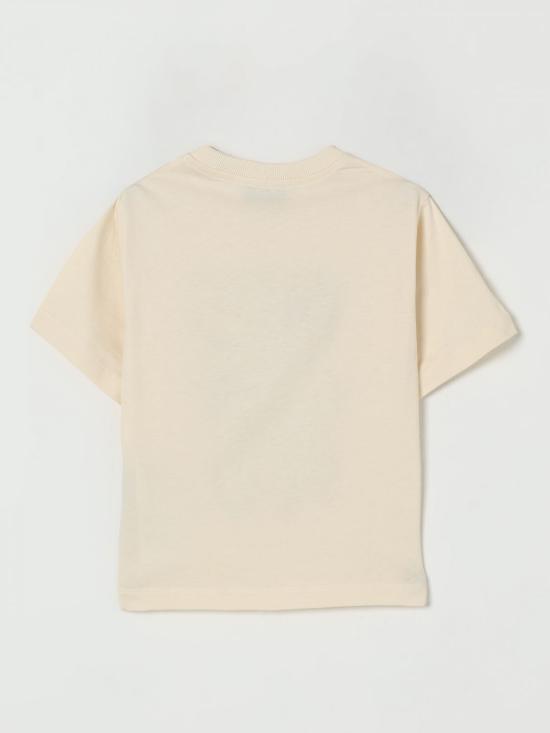 25FW [키즈] 모스키노 티셔츠 HNM05GLAA20 10123 Ivory - MOSCHINO