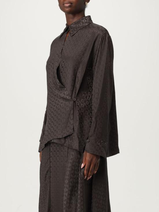 25FW 펜디 셔츠 FS8287AUQG F1T6H Brown - FENDI