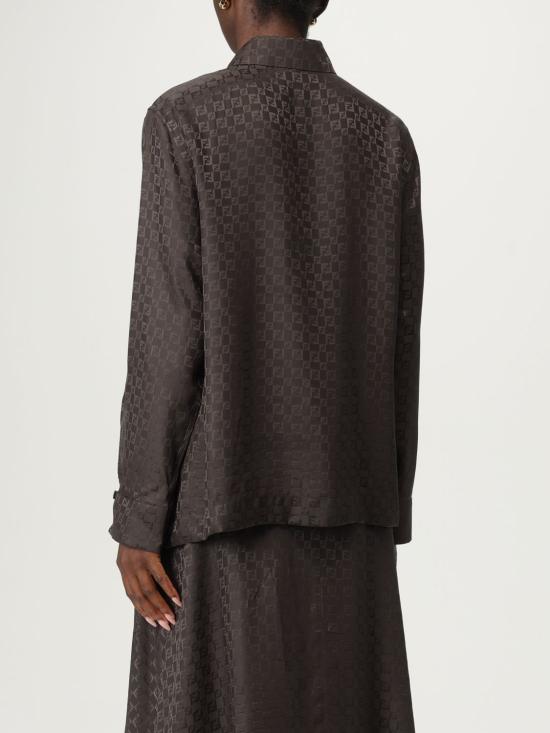 25FW 펜디 셔츠 FS8287AUQG F1T6H Brown - FENDI